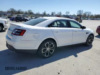 2015 Ford Taurus SHO with VIN 1FAHP2KT3FG203228, listed as a Copart auction lot 49688775 with 76,218 mi miles and Salvage Title. Bid and sale history available at DreamBid. Image 3.