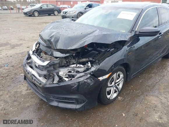 2018 Honda Civic Sedan LX with VIN 2HGFC2F55JH562622, listed as a IAAI auction lot 40886948 with 175,878 mi miles. Bid and sale history available at carsss.com. Image 17.
