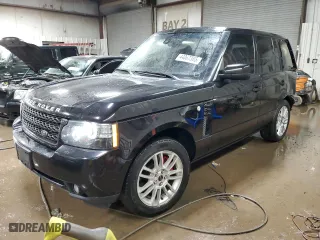 2012 Land Rover Range Rover HSE with VIN SALME1D46CA377381, listed as a Copart auction lot 44067365 with 163,735 mi miles and Salvage Title. Bid and sale history available at carsss.com. Image 1.