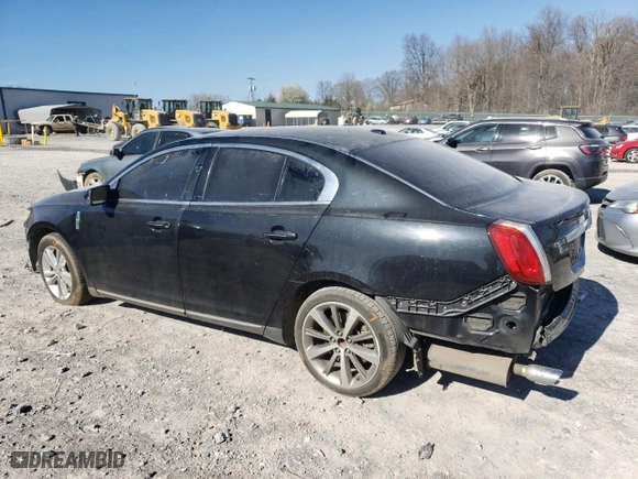 2009 Lincoln MKS with VIN 1LNHM93RX9G603222, listed as a Copart auction lot 49214065 with 204,655 mi miles and Salvage Title. Bid and sale history available at carsss.com. Image 2.