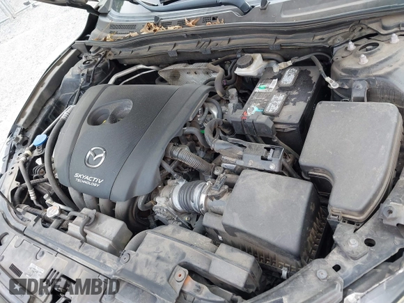2018 Mazda 3 Touring z VIN 3MZBN1V36JM202498, wystawiony jako IAAI lot #42380709 z przebiegiem 108 930 mil mil oraz . Historia ofert i sprzedaży dostępna na DreamBid. Obrazek 10.