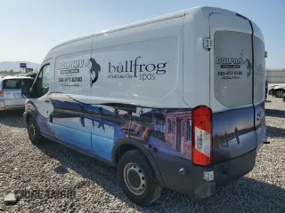 2015 Ford Transit with VIN 1FTNE2CG1FKA40998, listed as a Copart auction lot 60338605 with 77,895 mi miles and Salvage title. Bid and sale history available at DreamBid. Image 2.
