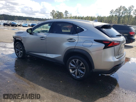 2016 Lexus NX 200t with VIN JTJYARBZ2G2037921, listed as a Copart auction lot 47117735 with 56,350 mi miles and Salvage Title. Bid and sale history available at DreamBid. Image 2.