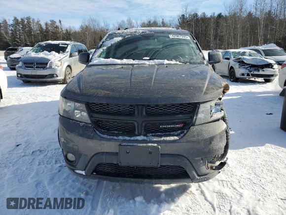 2017 Dodge Journey SXT z VIN 3C4PDCCG1HT605429, wystawiony jako Copart lot #42967285 z przebiegiem 123 325 mil mil oraz Szkoda całkowita • Salvage title. Historia ofert i sprzedaży dostępna na DreamBid. Obrazek 5.