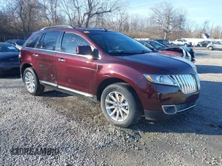 2011 Lincoln MKX with VIN 2LMDJ8JK6BBJ06452, listed as a IAAI auction lot 41204256 with 129,177 mi miles. Bid and sale history available at carsss.com. Image 1.
