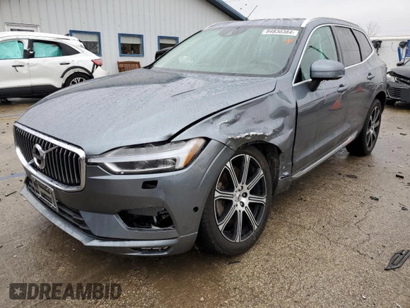2018 Volvo XC60 Inscription with VIN LYVA22RL2JB109930, listed as a Copart auction lot 84830384 with 64,318 mi miles and Salvage Title. Bid and sale history available at DreamBid. Image 1.