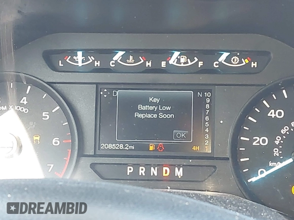 2019 Ford F-150 XL with VIN 1FTFX1E5XKKD17372, listed as a IAAI auction lot 41784569 with 208,528 mi miles. Bid and sale history available at carsss.com. Image 16.