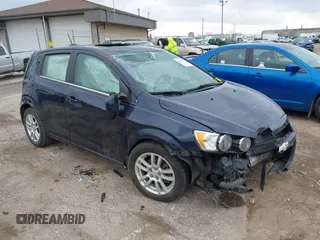2016 Chevrolet Sonic LT with VIN 1G1JC6SB4G4105391, listed as a IAAI auction lot 41999133 with 108,177 mi miles and . Bid and sale history available at DreamBid. Image 1.