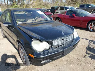 2002 Mercedes-Benz C with VIN WDBRF61J42F179299, listed as a IAAI auction lot 40746971 with 110,494 mi miles and . Bid and sale history available at carsss.com. Image 6.