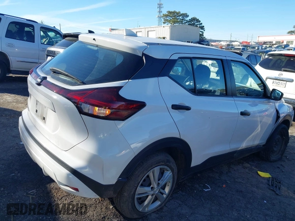 2023 Nissan Kicks S with VIN 3N1CP5BV2PL505021, listed as a IAAI auction lot 41265001 with 58,244 mi miles and . Bid and sale history available at carsss.com. Image 4.