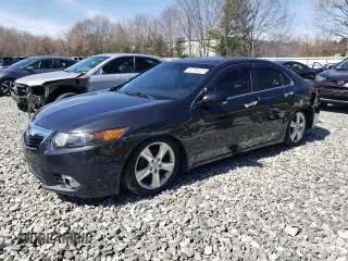 2012 Acura TSX Tech Pkg with VIN JH4CU2F60CC007279, listed as a Copart auction lot 52390325 with 129,945 mi miles and Clean Title. Bid and sale history available at carsss.com. Image 1.