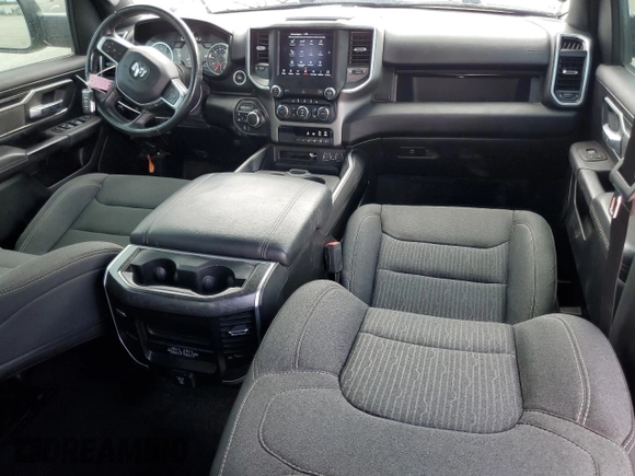 2020 Ram 1500 Big Horn with VIN 1C6SRFFT7LN334558, listed as a Copart auction lot 61487675 with 66,572 mi miles and Salvage title. Bid and sale history available at DreamBid. Image 8.