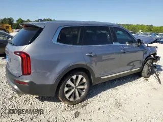 2022 Kia Telluride EX with VIN 5XYP34HC5NG225236, listed as a Copart auction lot 53256765 with 82,375 mi miles and Salvage title. Bid and sale history available at DreamBid. Image 3.