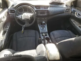 2017 Nissan Sentra SV with VIN 3N1AB7AP3HL654723, listed as a Copart auction lot 48437835 with 117,270 mi miles and Salvage Title. Bid and sale history available at carsss.com. Image 8.