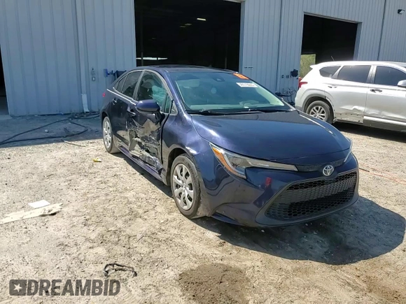 2020 Toyota Corolla LE with VIN 5YFEPRAE4LP110639, listed as a Copart auction lot 48678265 with 103,385 mi miles and Non Repairable. Bid and sale history available at carsss.com. Image 13.