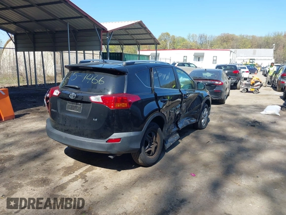 2013 Toyota RAV4 LE with VIN 2T3ZFREV0DW042846, listed as a IAAI auction lot 42059691 with 183,616 mi miles and . Bid and sale history available at DreamBid. Image 4.