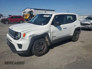 2019 Jeep Renegade Sport with VIN ZACNJBAB2KPK56200, listed as a Copart auction lot 55501005 with 110,018 mi miles and Salvage title. Bid and sale history available at DreamBid. Image 1.