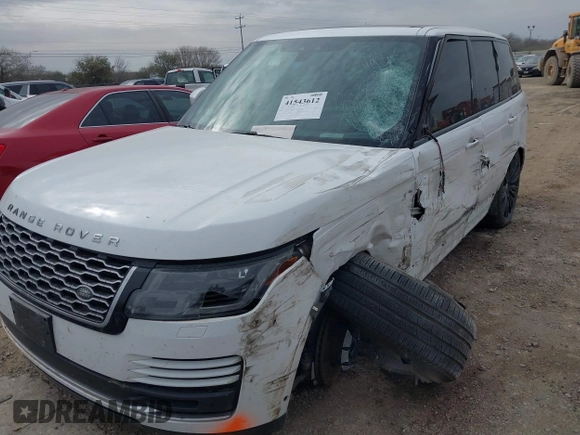 2019 Land Rover Range Rover HSE z VIN SALGS2SVXKA552883, wystawiony jako IAAI lot #41543612 z przebiegiem 66 342 mil mil oraz . Historia ofert i sprzedaży dostępna na DreamBid. Obrazek 6.