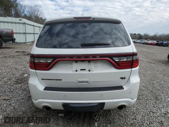 2018 Dodge Durango R/T with VIN 1C4SDHCT2JC114647, listed as a Copart auction lot 42253095 with 116,985 mi miles and Salvage title. Bid and sale history available at DreamBid. Image 6.