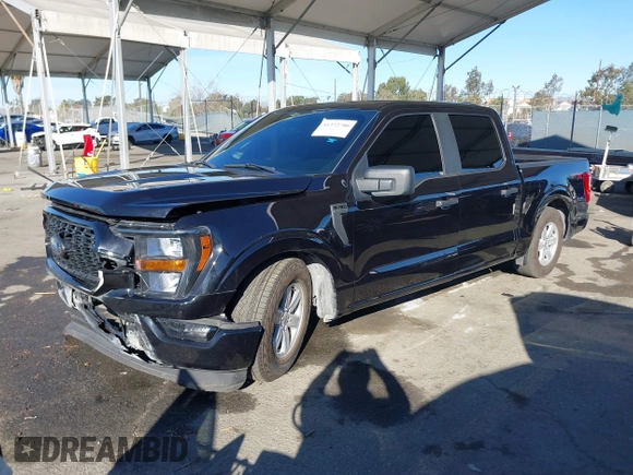 2023 Ford F-150 XL with VIN 1FTEW1C58PKF97964, listed as a IAAI auction lot 41372700 with 36,240 mi miles and . Bid and sale history available at DreamBid. Image 17.
