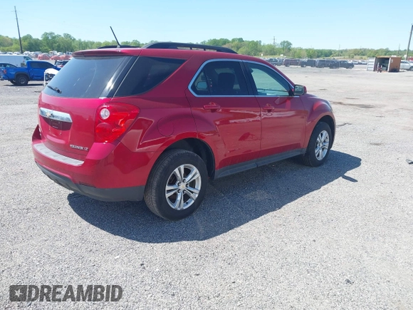2015 Chevrolet Equinox LT with VIN 1GNFLFEK8FZ100339, listed as a IAAI auction lot 42113246 with 119,050 mi miles. Bid and sale history available at carsss.com. Image 4.