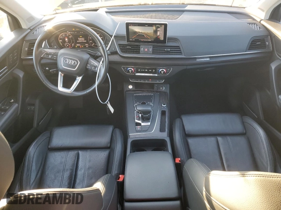 2020 Audi Q5 S line Prestige with VIN WA1F2AFY8L2088905, listed as a Copart auction lot 86756334 with 38,605 mi miles and Salvage Title. Bid and sale history available at carsss.com. Image 8.