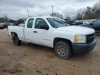 2008 Chevrolet Silverado 1500 Work Truck with VIN 1GCEC19X38Z122250, listed as a Copart auction lot 46554655 with 0 mi miles and Salvage Title. Bid and sale history available at carsss.com. Image 4.