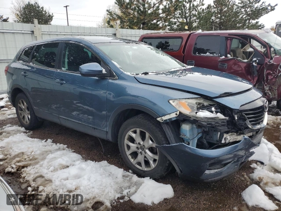 2015 Mazda CX-9 Sport with VIN JM3TB3BV5F0461535, listed as a Copart auction lot 78251514 with 109,480 mi miles and Salvage Title. Bid and sale history available at carsss.com. Image 4.