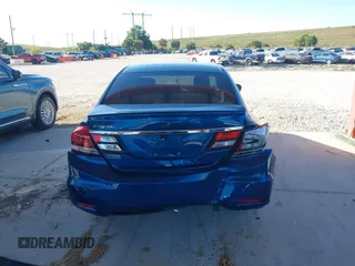 2014 Honda Civic Sedan EX with VIN 19XFB2F88EE207456, listed as a IAAI auction lot 41755472 with 120,337 mi miles. Bid and sale history available at carsss.com. Image 6.