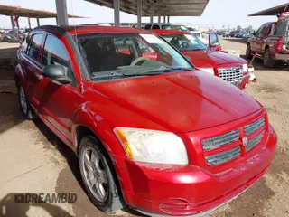 2008 Dodge Caliber SE with VIN 1B3HB28C98D677304, listed as a IAAI auction lot 41693410 with 162,676 mi miles. Bid and sale history available at carsss.com. Image 1.