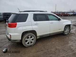 2017 GMC Terrain SLE with VIN 2GKFLNE37H6329884, listed as a Copart auction lot 80103064 with 105,516 mi miles and Clean Title. Bid and sale history available at carsss.com. Image 3.