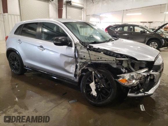 2017 Mitsubishi Outlander Sport ES 2.0 with VIN JA4AR3AU9HZ069672, listed as a Copart auction lot 45357245 with 125,754 mi miles and Salvage Title. Bid and sale history available at carsss.com. Image 4.
