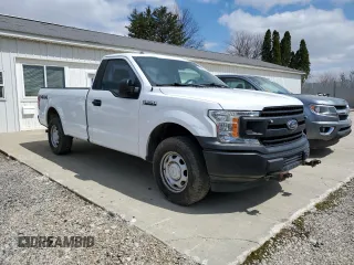 2018 Ford F-150 XL with VIN 1FTMF1EB7JKC12738, listed as a Copart auction lot 51264435 with 290,451 mi miles and Clean Title. Bid and sale history available at carsss.com. Image 4.