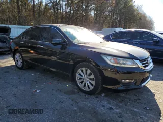 2013 Honda Accord Touring with VIN 1HGCR3F93DA036096, listed as a Copart auction lot 85961364 with 212,607 mi miles and Salvage title. Bid and sale history available at DreamBid. Image 4.