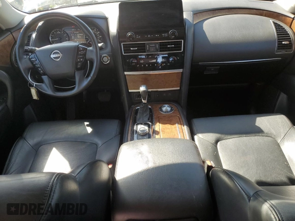 2023 Nissan Armada SL z VIN JN8AY2BD6P9693059, wystawiony jako Copart lot #57440335 z przebiegiem 60 956 mil mil oraz Czysty tytuł • Clean title. Historia ofert i sprzedaży dostępna na DreamBid. Obrazek 8.