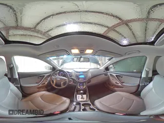 2013 Hyundai Elantra GLS z VIN KMHDH4AE7DU859883, wystawiony jako Copart lot #58296965 z przebiegiem 134 846 mil mil oraz Szkoda całkowita • Salvage title. Historia ofert i sprzedaży dostępna na DreamBid. Obrazek 14.