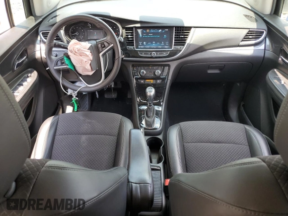2021 Buick Encore Preferred with VIN KL4CJESB2MB357691, listed as a Copart auction lot 54188224 with 19,571 mi miles and Salvage Title. Bid and sale history available at carsss.com. Image 8.