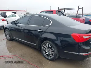 2015 Kia Cadenza Premium with VIN KNALN4D78F5169611, listed as a IAAI auction lot 41457679 with 102,166 mi miles. Bid and sale history available at carsss.com. Image 14.