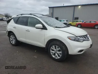 2014 Nissan Murano LE with VIN JN8AZ1MW0EW519380, listed as a Copart auction lot 85712874 with 152,784 mi miles and Salvage Title. Bid and sale history available at carsss.com. Image 4.