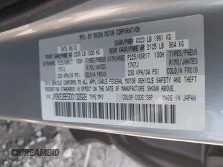2013 Mazda CX-5 Sport z VIN JM3KE2BE9D0132928, wystawiony jako IAAI lot #41997589 z przebiegiem Nie podano mil oraz . Historia ofert i sprzedaży dostępna na DreamBid. Obrazek 9.