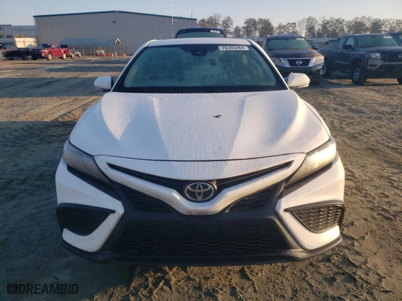 2021 Toyota Camry SE Nightshade with VIN 4T1T11AK6MU610379, listed as a Copart auction lot 78385284 with 77,860 mi miles and Salvage Title. Bid and sale history available at carsss.com. Image 5.
