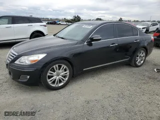 2010 Hyundai Genesis with VIN KMHGC4DF7AU071553, listed as a Copart auction lot 48318205 with 118,062 mi miles and Salvage Title. Bid and sale history available at carsss.com. Image 1.