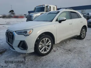 2022 Audi Q3 S line Premium Plus with VIN WA1EECF39N1090352, listed as a Copart auction lot 88731675 with 45,056 mi miles and Non Repairable. Bid and sale history available at carsss.com. Image 1.