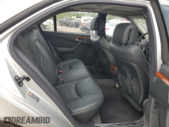 2003 Mercedes-Benz S-Class 4.3L with VIN WDBNG70JX3A334410, listed as a Copart auction lot 77460264 with 0 mi miles and Salvage Title. Bid and sale history available at carsss.com. Image 10.