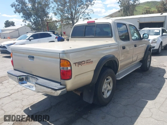 2001 Toyota Tacoma PreRunner with VIN 5TEGN92N71Z738506, listed as a IAAI auction lot 41938907 with 291,725 mi miles and . Bid and sale history available at DreamBid. Image 4.