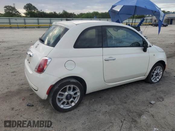 2016 FIAT 500 Pop with VIN 3C3CFFAR7GT193485, listed as a Copart auction lot 62530805 with 66,181 mi miles and Clean title. Bid and sale history available at DreamBid. Image 3.