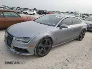 2018 Audi S7 Prestige with VIN WAU2FAFC8JN085332, listed as a Copart auction lot 55095334 with 58,394 mi miles and Salvage Title. Bid and sale history available at carsss.com. Image 1.