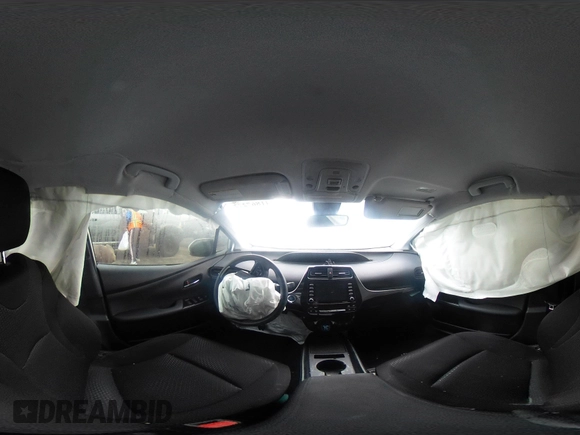 2021 Toyota Prius L Eco with VIN JTDKAMFU6M3150707, listed as a IAAI auction lot 41867272 with 55,499 mi miles and . Bid and sale history available at DreamBid. Image 19.