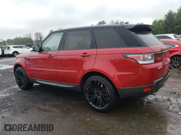 2016 Land Rover Range Rover Sport Dynamic z VIN SALWR2EF9GA579642, wystawiony jako Copart lot #58870375 z przebiegiem 98 649 mil mil oraz Tytuł czysty. Historia ofert i sprzedaży dostępna na DreamBid. Obrazek 2.