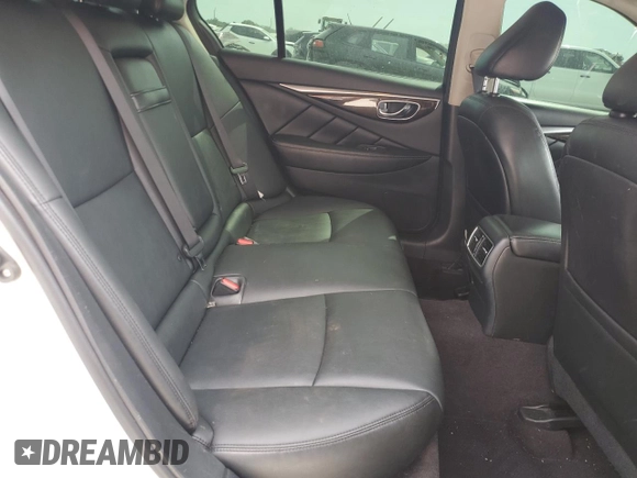 2018 Infiniti Q50 Luxe with VIN JN1EV7AP4JM352281, listed as a Copart auction lot 62262735 with 148,158 mi miles and Salvage title. Bid and sale history available at DreamBid. Image 10.